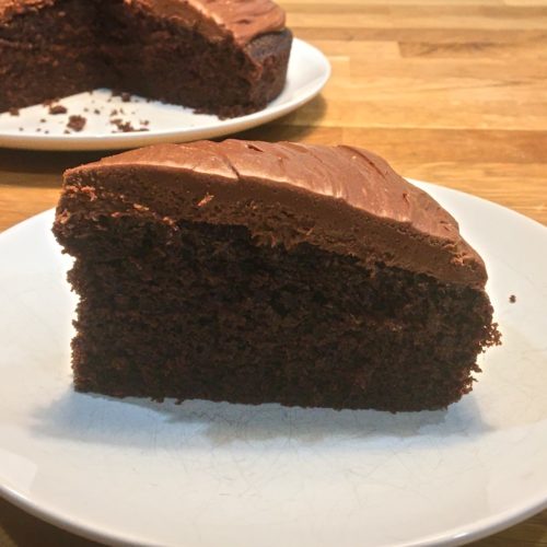 Elegant + Easy Chocolate Cake - Elle Jay at Home