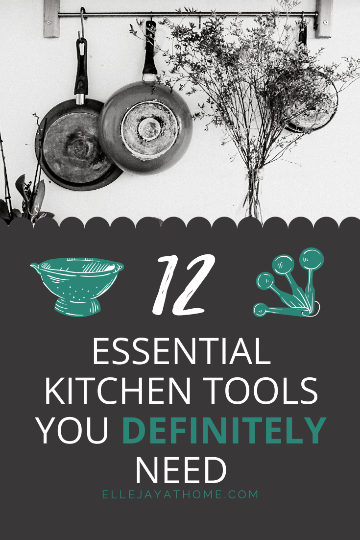 Black and White: 12 Kitchen Tools Essential for a New Cook
