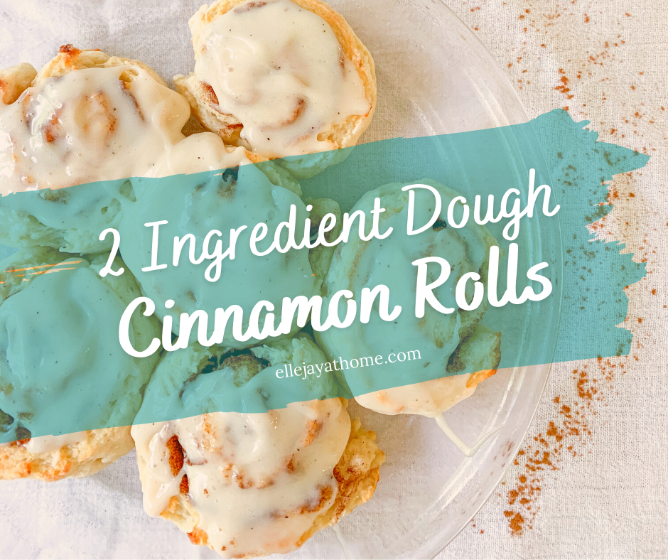 Two-Ingredient Dough Cinnamon Rolls Recipe