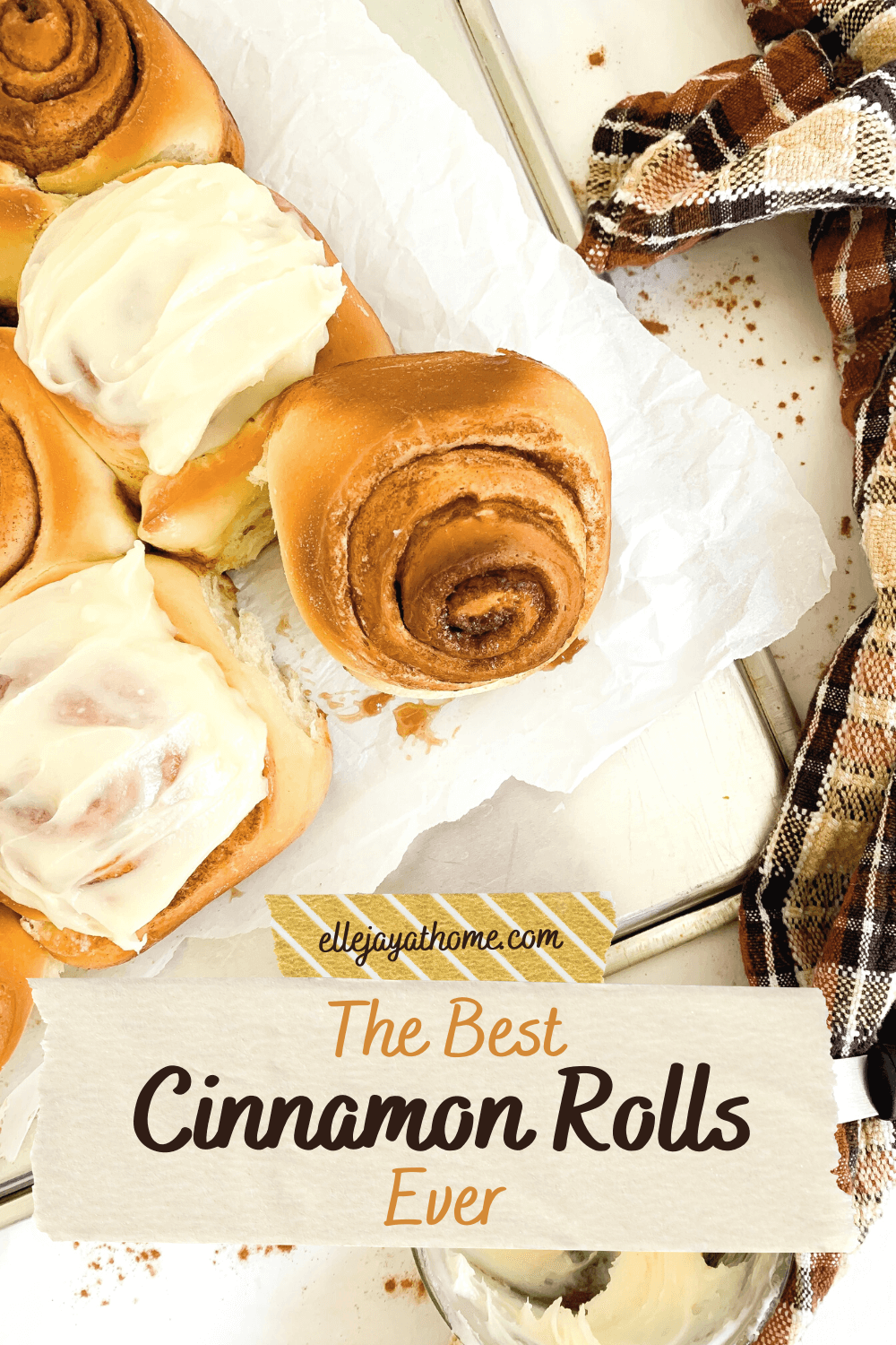 The Best Cinnamon Rolls Ever Elle Jay At Home