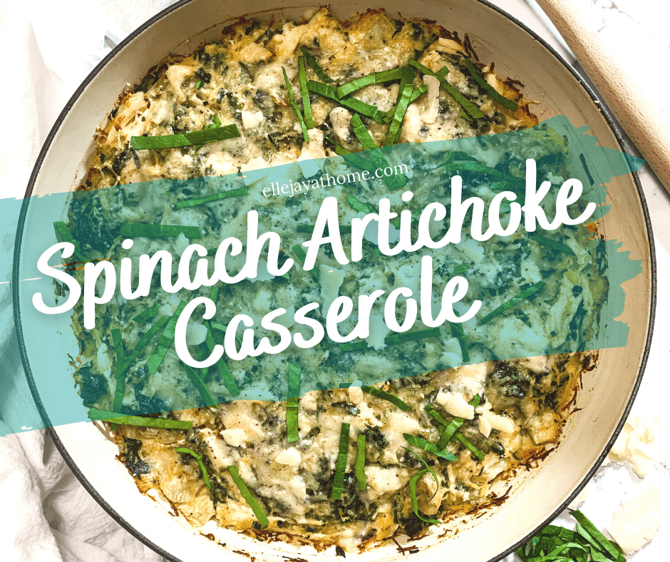 Spinach Artichoke Casserole for a Fantastic Healthy Meal