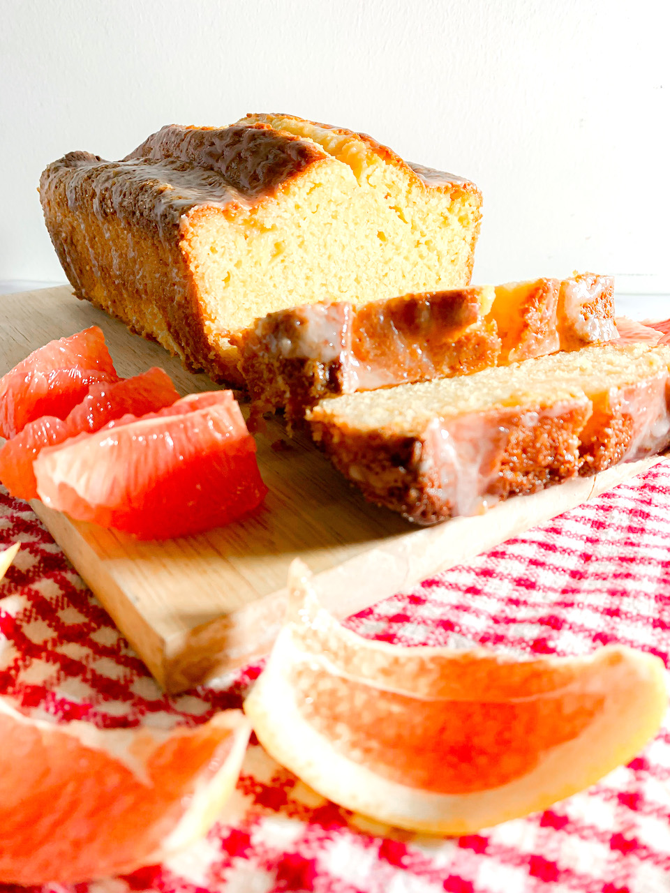 Grapefruit and Vanilla Pound Cake