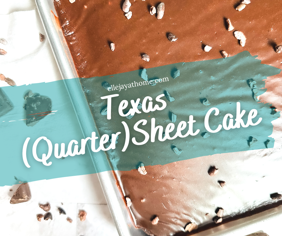 Texas Sheet Cake - CPA: Certified Pastry Aficionado